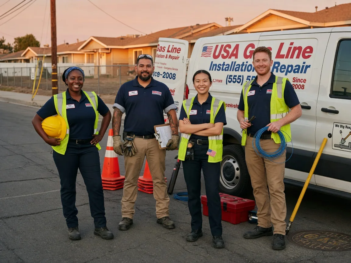 Gas Line Installation company in Raritan, IL